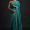 Designer Traditional Vichitra Silk Saree